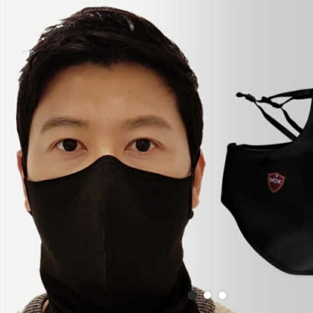 Premium copper buff mask, Neck Gaiter,Face cover